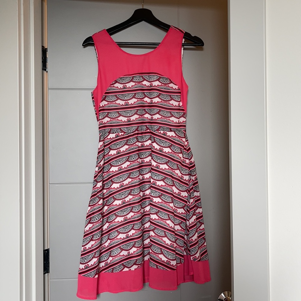 Romeo and Juliet couture pink and black dress